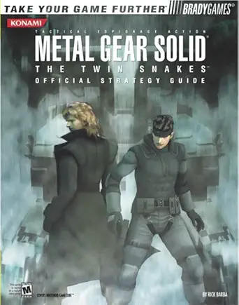 metal gear solida the twin snakes official strategy guide 1st edition rick barba 0744003318, 978-0744003314
