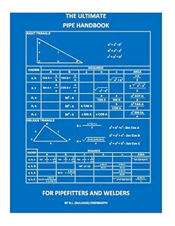 the ultimate pipe handbook for pipefitters and welders 1st edition rick eisenbarth ,r l eisenbarth