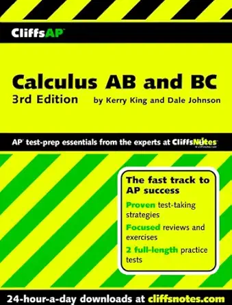 cliffsap calculus ab and bc 1st edition dale w johnson ,kerry j king 0764586831, 978-0764586835