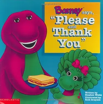 barney says please and thank you 1st edition publishing lyrick 1570640238, 978-1570640230