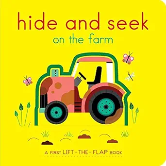 hide and seek on the farm a first lift the flap book 1st edition lucie brunellia re 1534477497, 978-1534477490