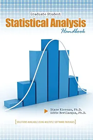 graduate student statistical analysis handbook 1st edition diane c kiernan ,eddie bevilacqua 1524925926,
