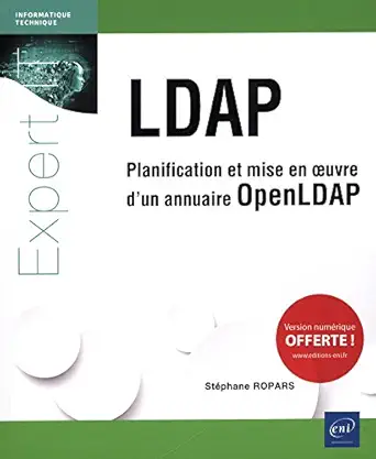 ldap planification et mise en oeuvre dun annuaire openldap 1st edition sta c phane ropars 2409011004,