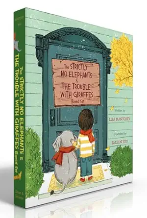 the strictly no elephants and the trouble with giraffes boxed set strictly no elephants the trouble with