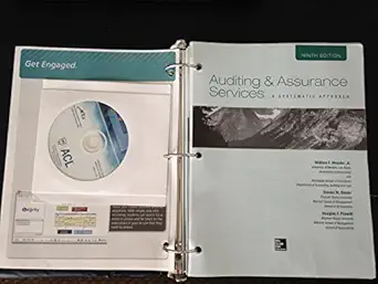 mp loose leaf auditing and assurance services w/ acl software cd rom a systematic approach 1st edition