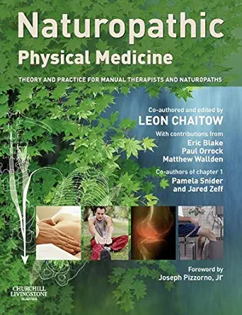 naturopathic physical medicine theory and practice for manual therapists and naturopaths 1st edition leon