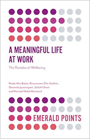 a meaningful life at work the paradox of wellbeing 1st edition raida abu bakar ,rosmawani che hashim