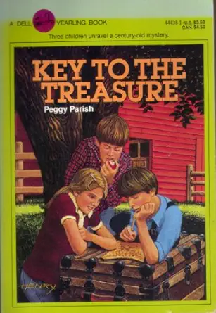 key to the treasure 1st edition peggy parish 0440444381, 978-0440444381