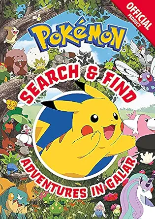 official pokamon search and find adventures in galar a search and find adventure 1st edition poka c mon