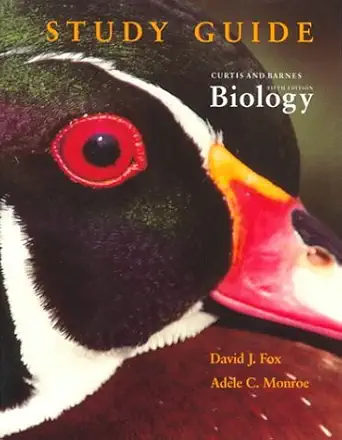 study guide to biology 1st edition helena curtis 0879013958, 978-0879013950