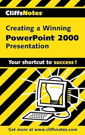 cliffsnotes creating a dynamite powerpoint 2000 presentation 1st edition grace jasmine 0764585665,