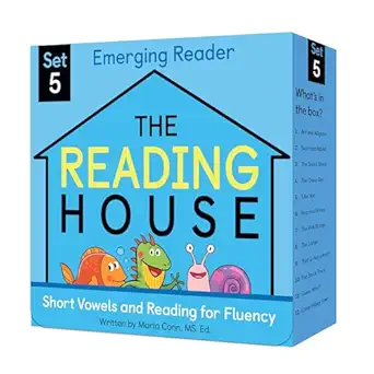 the reading house set 5 short vowels and reading for fluency 1st edition the reading house ,marla conn