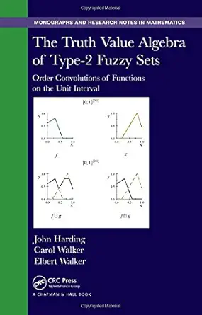 the truth value algebra of type 2 fuzzy sets order convolutions of functions on the unit interval 1st edition
