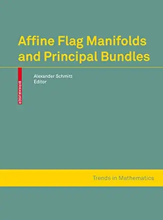 affine flag manifolds and principal bundles 1st edition alexander schmitt 3034602871, 978-3034602877