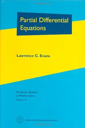 partial differential equations 1st edition lawrence c evans 0821807722, 978-0821807729