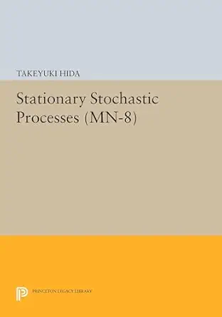 stationary stochastic processes 1st edition takeyuki hida 0691621411, 978-0691621418