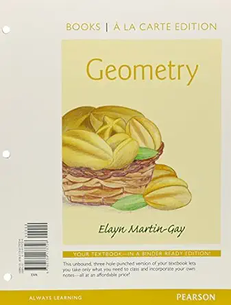 geometry 1st edition elayn martin gay 0134173724, 978-0134173726