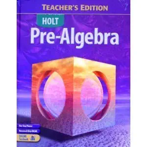 pre algebra 1st edition holt rinehart winston 0030696119, 978-0030696114
