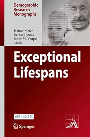 exceptional lifespans 1st edition heiner maier ,bernard jeune ,james w vaupel 3030499693, 978-3030499693
