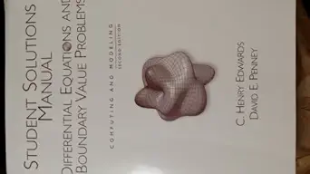 student solutions manual differential equations and boundary value problems computing and modeling 1st