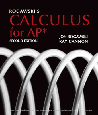 rogawskis calculus for ap 1st edition jon rogawski ,ray cannon 1429250755, 978-1429250757