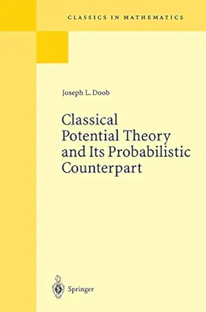 Classical Potential Theory And Its Probabilistic Counterpart