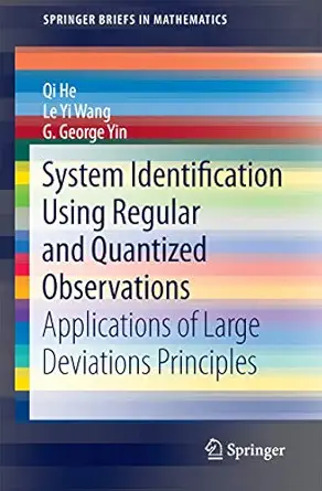 system identification using regular and quantized observations applications of large deviations principles