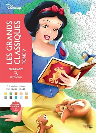 coloriages mysta res disney les grands classiques tome 9 1st edition euga c nie varone 2019461382,