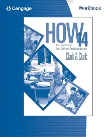 workbook for clark/clarks how 14 a handbook for office professionals 14th 1st edition james l clark ,lyn