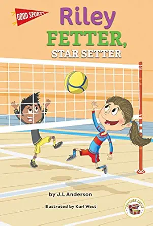 rourke educational media good sports riley fetter star setter reader 1st edition j l anderson 1643690914,
