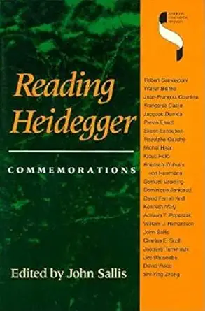 reading heidegger commemorations 1st edition john sallis 0253207126, 978-0253207128