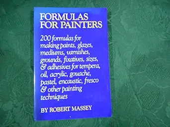 formulas for painters 1st edition robert massey 0823018776, 978-0823018772