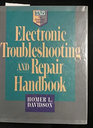 electronic troubleshooting and repair handbook 1st edition homer l davidson 007015676x, 978-0070156760