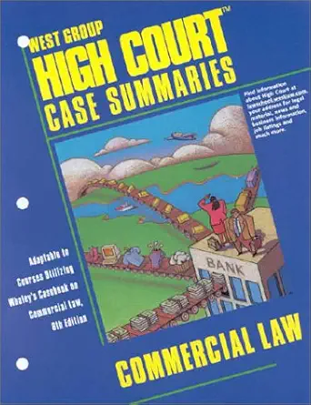 commercial law 1st edition dana l blatt 031425823x, 978-0314258236
