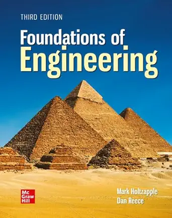 loose leaf for foundations of engineering 1st edition mark t holtzapple ,w dan reece 1260588157,