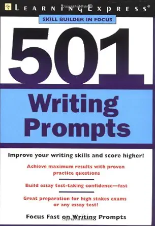 501 writing prompts 1st edition learningexpress llc editors 1576854388, 978-1576854389