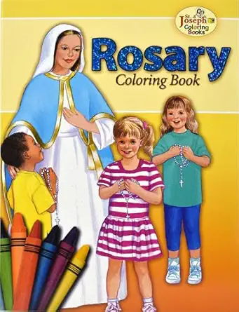 coloring book about the rosary 1st edition lawrence g lovasik ,emma c mckean 0899426719, 978-0899426716