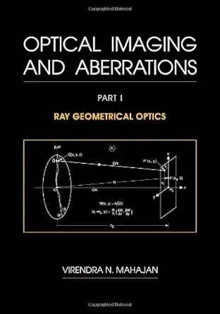 optical imaging and aberrations part i ray geometrical optics 1st edition virendra n mahajan 081942515x,