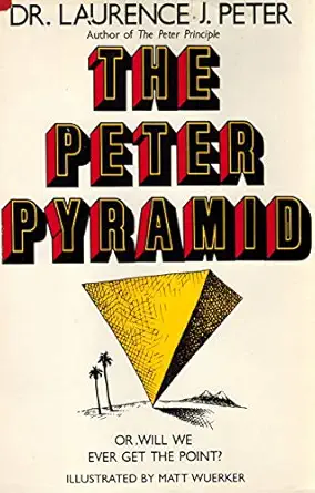the peter pyramid or will we ever get the point 1st edition laurence j peter 0688053807, 978-0688053802