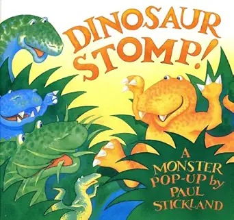 dinosaur stomp 1st edition paul stickland 0525455914, 978-0525455912