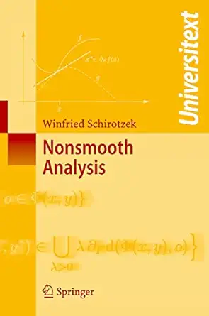 nonsmooth analysis 1st edition winfried schirotzek 3540713328, 978-3540713326