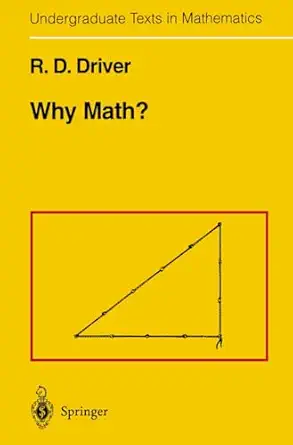 why math 1st edition rodney david driver 0387909737, 978-0387909738