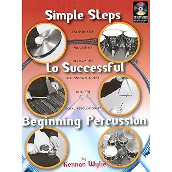 simple steps to successful beginning percussion 1st edition kennan wylie 097483212x, 978-0974832128