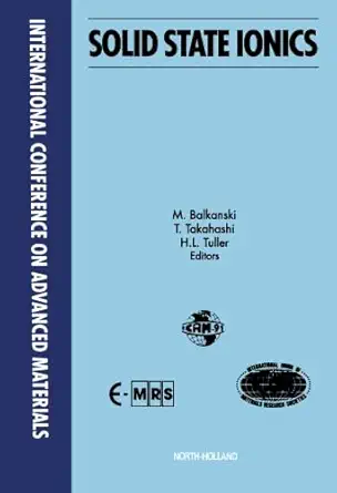 solid state ionics 1st edition h l tuller 0444568808, 978-0444568809