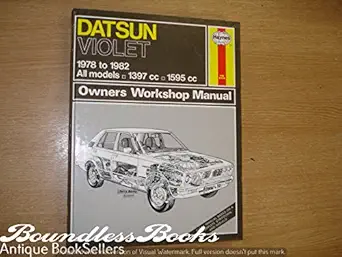 datsun 510 1978 81 1st edition haynes 0856967270, 978-0856967276