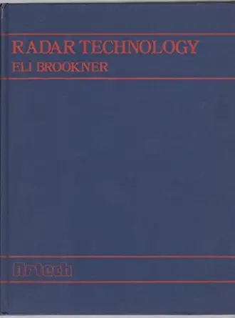 radar technology 1st edition eli brookner 0890060215, 978-0890060216