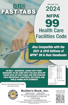 2024 health care facilities code nfpa 99 fast tabs 1st edition mary jorgensen ,yenny sanchez 162270410x,