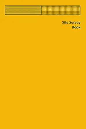 site survey notebook handy notebook for site surveys each two page view is lined paper on the left for notes