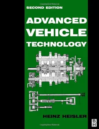 advanced vehicle technology 1st edition heinz heisler 0768010713, 978-0768010718