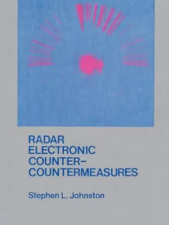 radar electronic counter countermeasures 1st edition stephen l johnston 0890060797, 978-0890060797